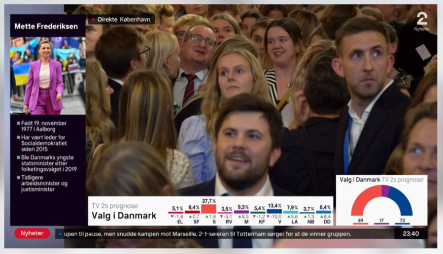 Pressemelding - Dansk valg 2022